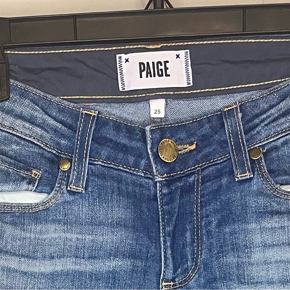 PAIGE Women's Denim Skinny Jeans - Picture 2 of 3